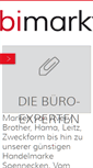 Mobile Screenshot of bimarkt.de